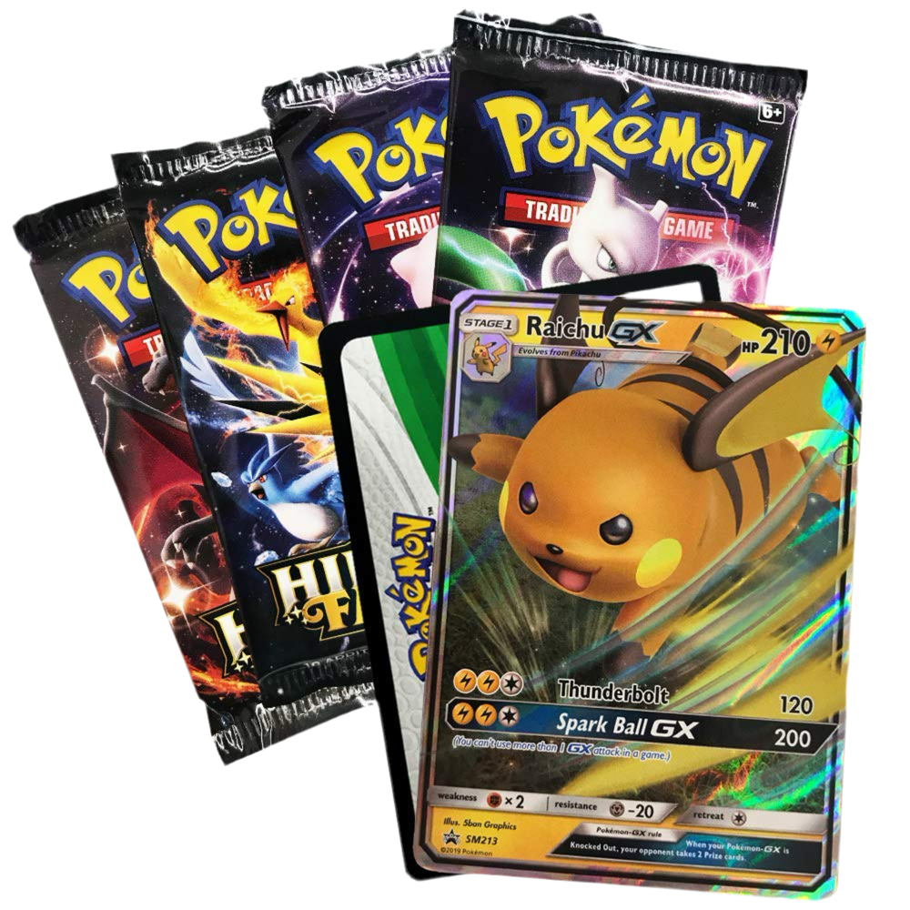 Tin Destino Splendente Raichu GX