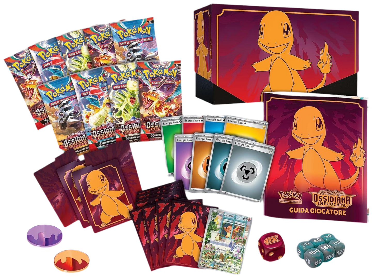 Set Allenatore Fuoriclasse Ossidiana Infuocata ETB