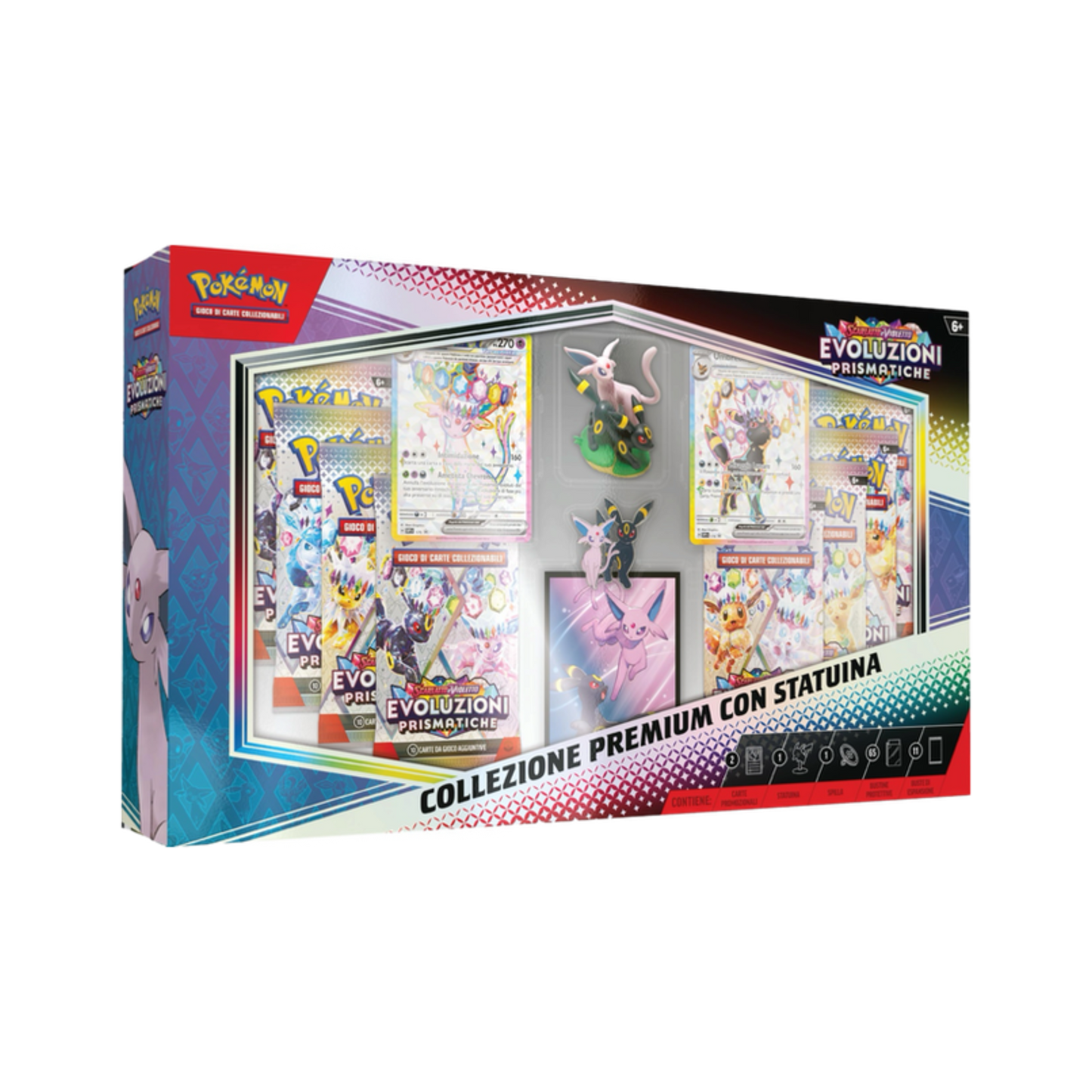 Evoluzioni Prismatiche Collezione Premium con Statuina