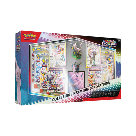 Evoluzioni Prismatiche Collezione Premium con Statuina